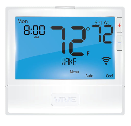 TP-S-855ICRH - 5 Heat/3 Cool Wi-Fi Thermostat with Remote Sensor Capability