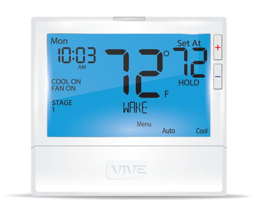 TP-S-855C - 3 Heat/2 Cool Programmable Thermostat